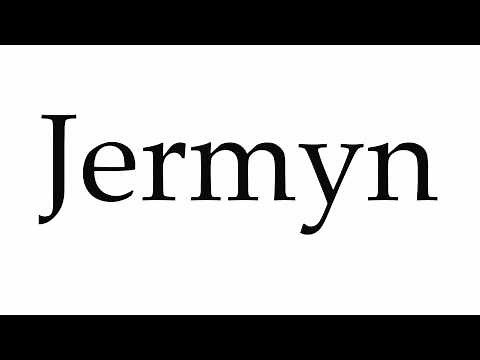 How to Pronounce Jermyn