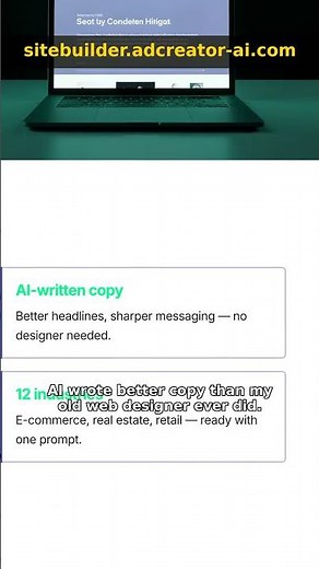 AI Hacks to Build Website in 60 Seconds