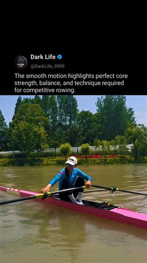 Flawless Rowing Entry! 🚣‍♀️