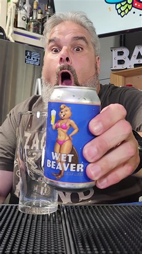 Beer Time Drink Responsibly Wet Beaver Brewing Pale Lager Review #letstrythisonenow #dougthebeerking #review #beerlover #craftbeer