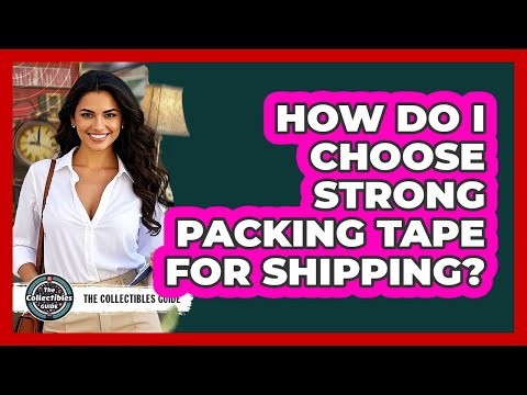 How Do I Choose Strong Packing Tape For Shipping?