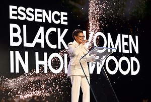LA Mayor Karen Bass Salutes The Supportive Nature of Black Women At ESSENCE Black Women In Hollywood | Essence