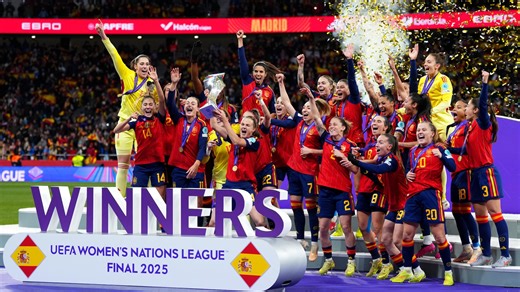 2025 Women's Nations League winners: Spain | UEFA Women's Nations League