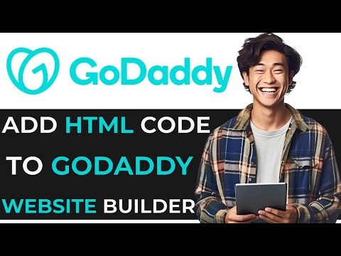 How To Add HTML Code To GoDaddy Website Builder (BEST METHOD)