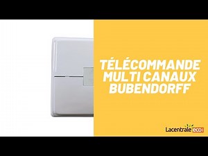 Boitier émetteur mural blanc - Bubendorff - BUB-230002