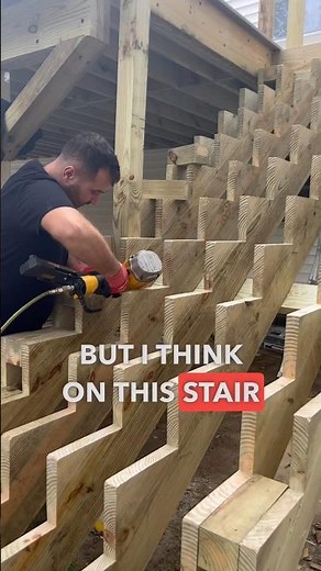 Stair Stringer Building | Deck Construction #construction #carpenter #deck #stairs