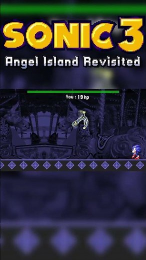 Easiest Custom Boss fight in Sonic 3 AIR! #sonic3airmods #deltarune #jevil