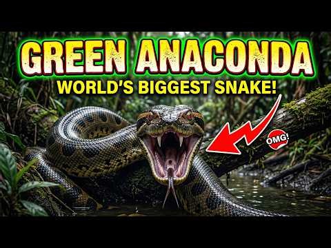 Green Anaconda-The World’s Biggest Snake | Amazon Rainforest Documentary (#4K)
