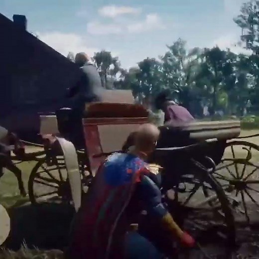 Homelander mod in RDR2 😳 #homelander #rdr2