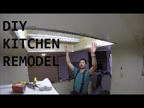 DIY | SMALL KITCHEN REMODEL ON A BUDGET PART 1 | THE HANDYMAN