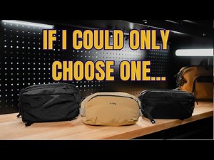 The 3 Top 2.5L EDC Travel Slings Compared! Bellroy Venture vs Rework Toshi V2 vs Tomtoc Aviator T33