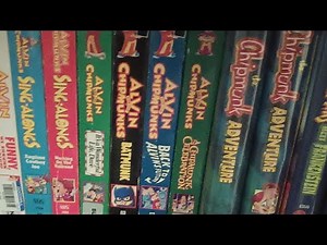 My Alvin And The Chipmunks VHS Tape Collection