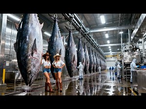 Factory Tour | How Yellowfin Tuna Is Processed |Inside a Modern Yellowfin Tuna Factory