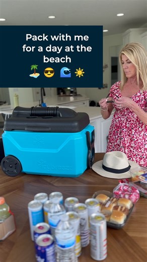 4.8K views · 258 reactions | Do beach days better with IcyBreeze! 流 Beat the heat with our built-in portable AC unit, while also enjoying the luxuries of our insulated cooler! It doesn’t get any better than this  #portableAC #icybreeze #beattheheat #staycool #ac #beachday #packmycooler #beachlife #beachessentials #Fbreels #asmr | IcyBreeze | Facebook