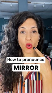 How to pronounce MIRROR IPA: /ˈmɪɹəɹ/, /mɪɹ/ Two R sounds that are extremely close to each other? Again? It seems like it’s a theme in English. Or a conspiracy 😂 But there’s an easy way out. Watch the tutorial to see how you can pronounce it easily. | Accent's Way English with Hadar