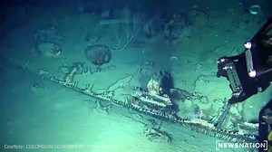 Treasure Discovered: Images captured gold coins, cannons and vases scattered around shipwrecks discovered off the coast of Columbia. #shipwreck #discovery #treasure | NewsNation