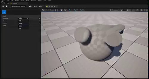 forced claude to make a second UE5 vertex-sculpt tool from scratch, without using ITF/DynamicMesh/etc. First pass was quite broken but it fixed the issues pretty quick. About 3x the code, due to custom Octree, Mesh & SceneProxy. Better than I expected!