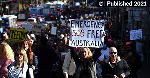 A largely maskless, sometimes violent protest against Sydney’s lockdown raises fears of superspreading.