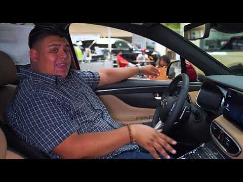 How To Use The Paddle Shifters (Shown On 2022 Hyundai Santa Fe Calligraphy)