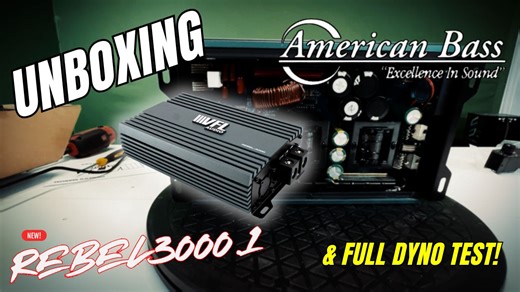 Unboxing and testing the American Bass USA VFL Rebel 3000.1 Class D Monoblock Amplifier to see what this beast is really capable of. From first impressions to the guts inside, all the way to the dyno bench results, we cover it all. If you’re serious about car audio and want to know if this amp delivers the power it promises, you’re in the right place. 📌 Get more info and purchase here: https://bigjeffaudio.com/products/american-bass-3000-watt-1-ohm-monoblock-class-d-digital-amplifier-rebel-3000