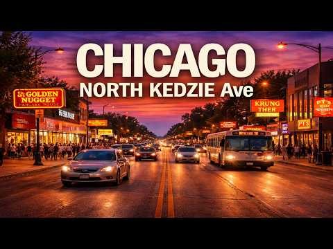 Driving Through Chicago POV | NORTH KEDZIE Ave