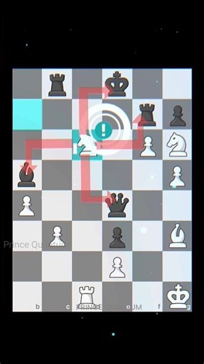 POV : Knight captures all the opponent's pieces | Chess edit | #chess #edit #princequantum64