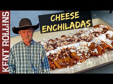 Authentic Cheese Enchiladas | Enchiladas Rojas