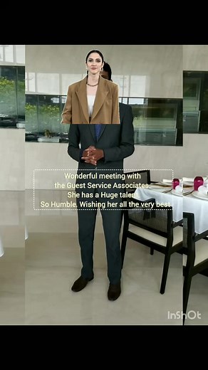 3.3K views · 28 reactions | Meeting with new Talent & she is Guest Service Associates : : : #servicenexus #hotelmanagement #hotellife #hotel #waiter | Service Nexus | Facebook