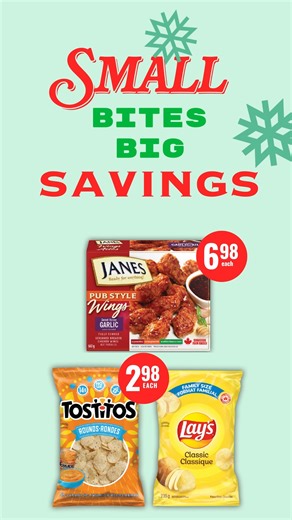 Making a list? Find all your holiday faves for less at foodbasics.ca. | Food Basics