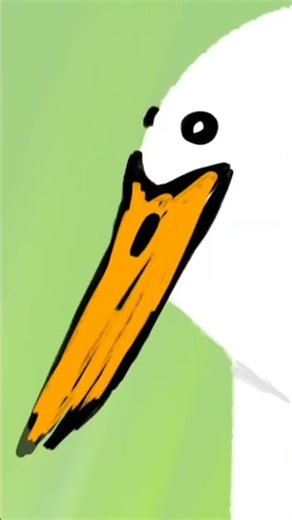 draw a strange bird | #sketching #drawing #sketchbook #digitalart #tutorial #bird