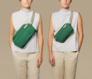 Bigger isn’t always better, so we’ve given our bestselling bag a mini-sized makeover! The new Sling Mini has all the hands-free versatility of its big sibling, in a smaller size that will keep you even more nimble. But don’t be fooled by its little size, it still packs a helpful punch of organization (and fits a couple of beers 😉). … Shop the entire Sling family 👉 http://bit.ly/2ShjwdH | Bellroy