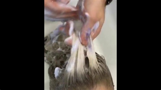 Satisfyingly Brown Blond Hair Recoloring With Silver