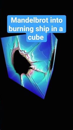 #fractal #mandelbrowser #cube#3d
