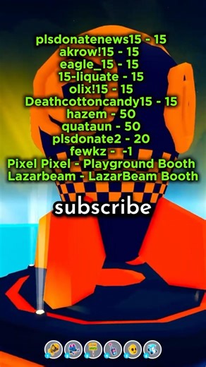 Pls Donate Secret Code... (Every Working Code!)