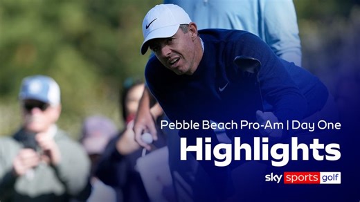 Golf: Pebble Beach Pro-Am | Day One highlights