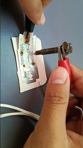 How to Make a Welding Machine with a Screw #diy #inventiontech