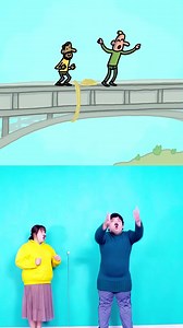 Bungee Jumping #shorts | Woa Parody Like
