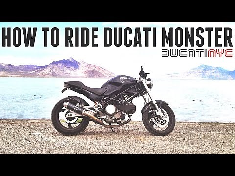 How To Shift and Ride a Ducati Monster Motorcycle