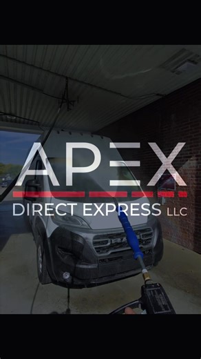 Details matter—clean equipment is part of the job.🧽🫧🚚 #cargovanbusiness #apexde #expeditedfreight #freight #cargo