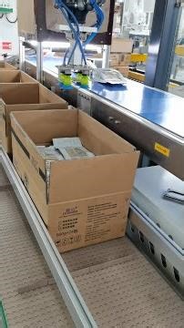V-PAK Bagged Pet Food Delta Robot Case Packer with Rotation