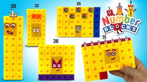 Numberblocks fans will love these custom Numberblocks building blocks made from snap cubes! We made custom stickers for snap cubes for the CBeebies hit show Numberblocks, these buildable blocks are a fun way to learn numbers and the ideal companion to the show! This video has 30, 31, 32, 35 and 36. Check out more Numberblocks videos at https://youtube.com/playlist?list=PLfUxTWckfQK0FY_pHtUofI8zR9z4w_x27 #NumberBlocks Subscribe to us for more videos : https://www.youtube.com/KeithsToyBoxReviews?s