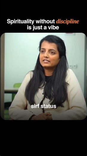 Spirituality without discipline is just a vibe #SelfImprovement #Spirituality #SpiritualJourney