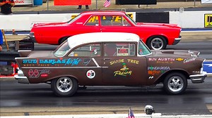 90K views · 6.8K reactions | Drag Racing Vintage Cars at Byron Dragway Glory Days | Automotocha9l | Facebook