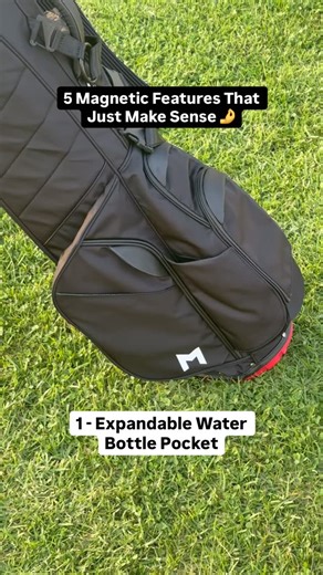 If you’ve never had the chance to use the M COMP Bag, this is what it feels and sounds like 🧲 The only 100% magnetic golf bag Zippers are the most common failure in golf bags so we eliminated them. #golfbag #golfgear #golfequipment #golfbags #mnmlgolf | MNML Golf Co