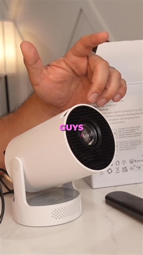 21K views · 26 reactions | OMG, you guys! This projector is a GAME-CHANGER. It's so portable, movies anywhere! Christmas decor? YES. Best. Gift. Ever. Trust me, your life will be 100% better with this. Go get yours! #amazonfinds @amazonlive #PortableProjector #ChristmasGifts #MovieNight #GiftIdeas #TechGadgets #boiseID | The Parent Game | Facebook