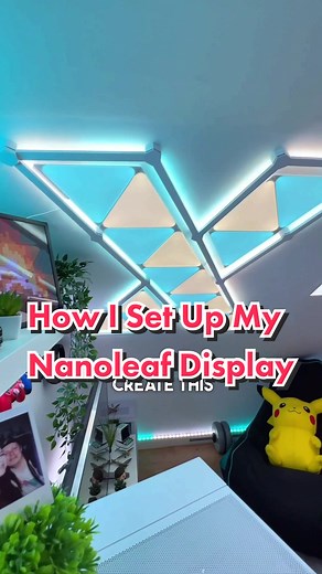 Custom Nanoleaf Lines Setup: Triangle Integration