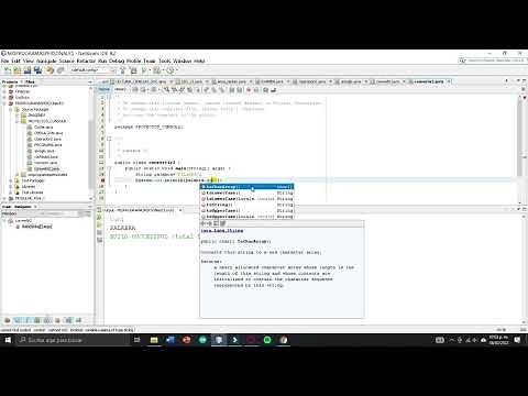 CONVERTIR ORACIONES A MAYUSCULAS Y MINUSCULAS EN JAVA