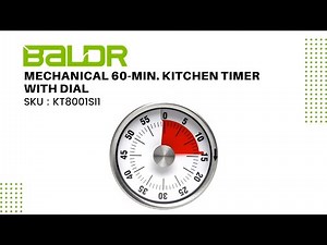 BALDR Mechanical Countdown Kitchen Timer