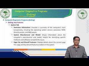 Computer Diagnostics Programs DxDiag