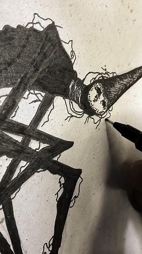 Analog Horror Drawing - New Day of Torturing my math teacher everytime she gives me homework